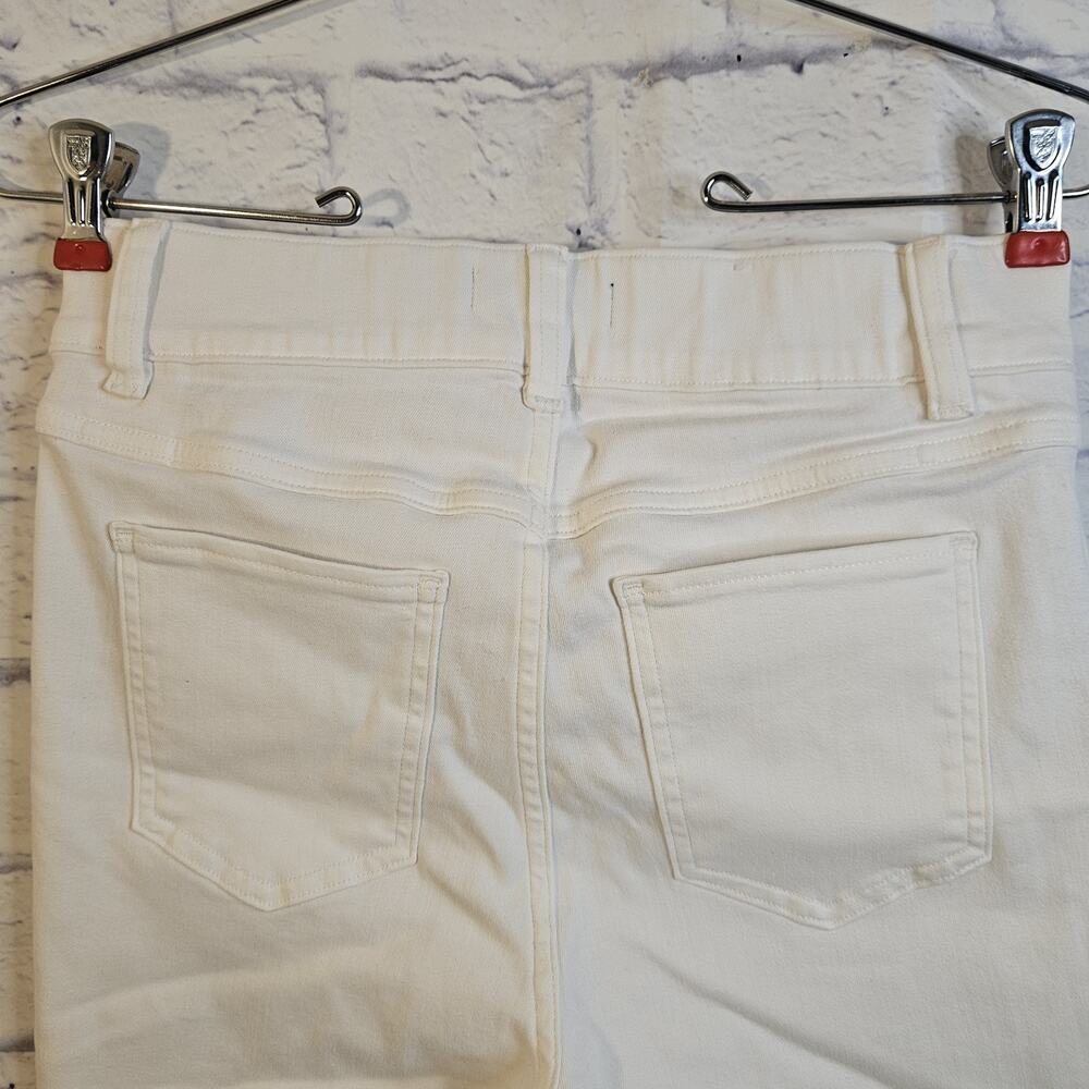 SPANX White Jeans Flare Women’s S Petite 31” Inseam Pull On 20349Q Inner Panel - Picture 4 of 7